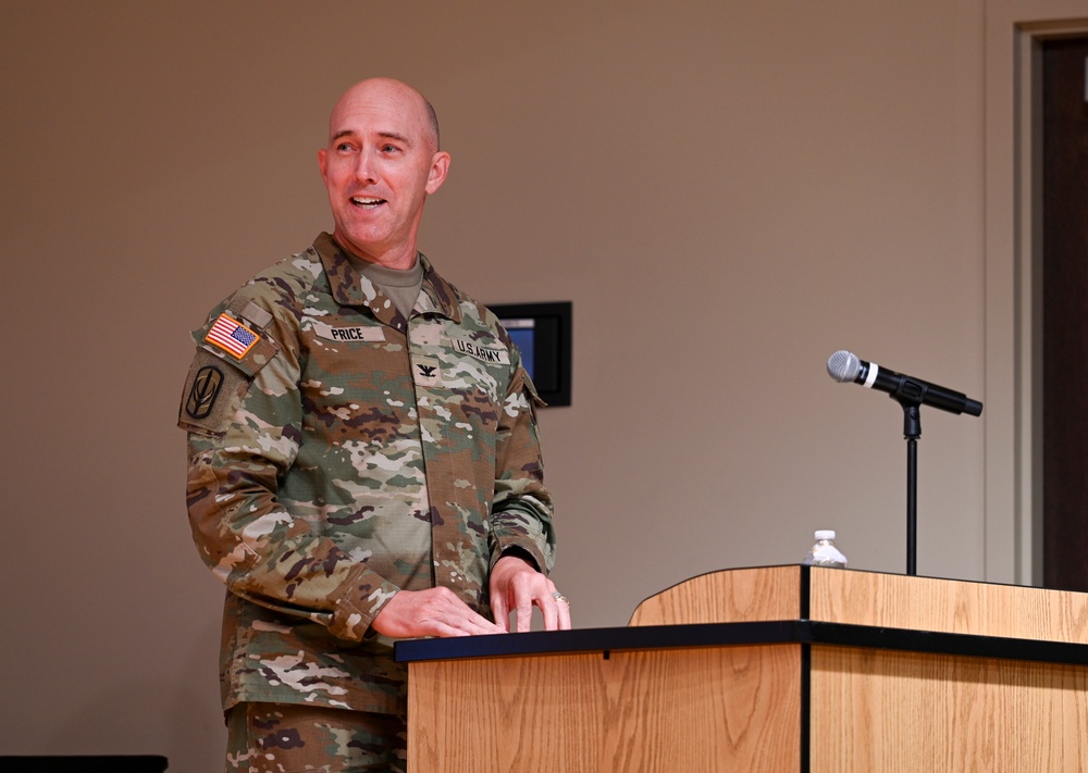 678th Air Defense Artillery Brigade conducts deployment ceremony