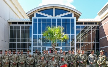 678th Air Defense Artillery Brigade conducts deployment ceremony