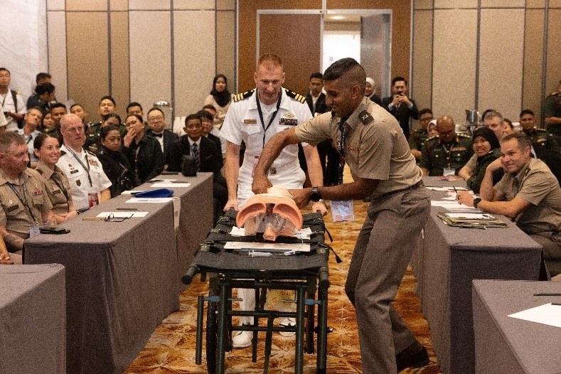 Collaboration at Indo-Pacific military health exchange enhances interoperability