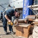 USS Normandy Conducts a Replenishment-at-Sea