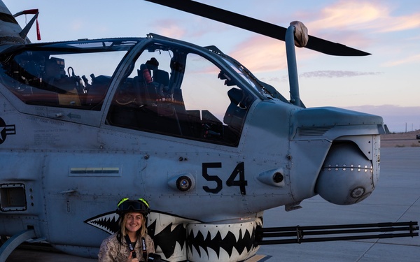 Aircraft on the flight line