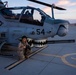 Aircraft on the flight line