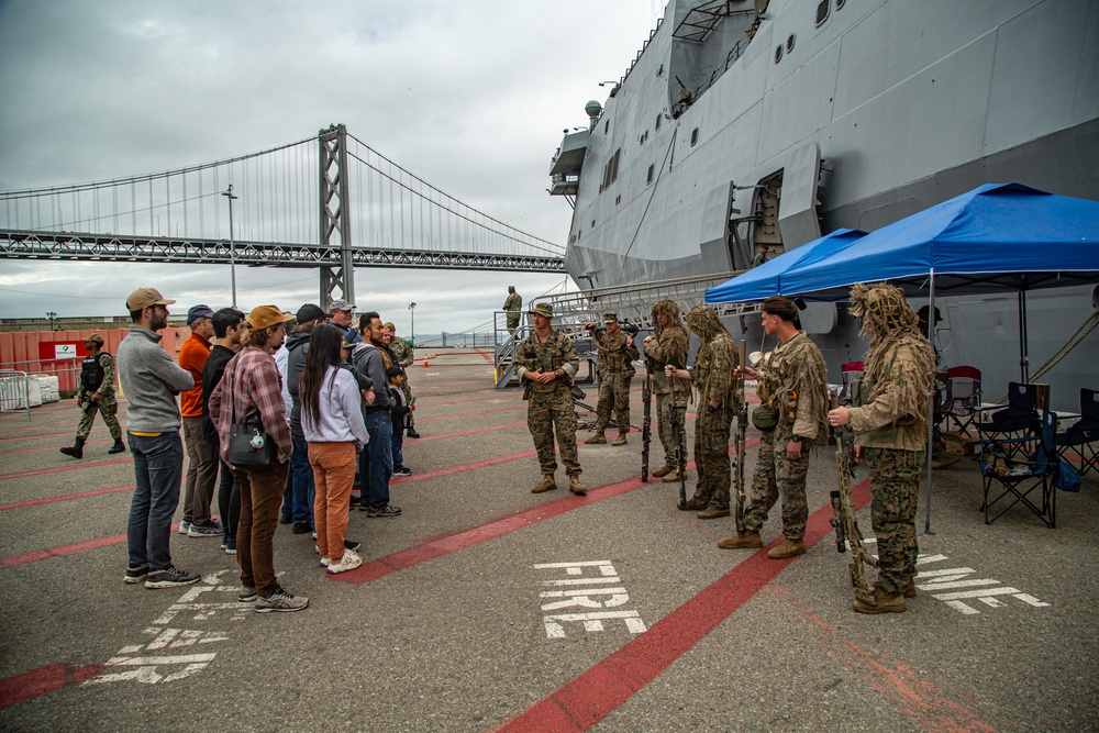 SF Fleet Week 23: USS John P. Murtha Ship Tours