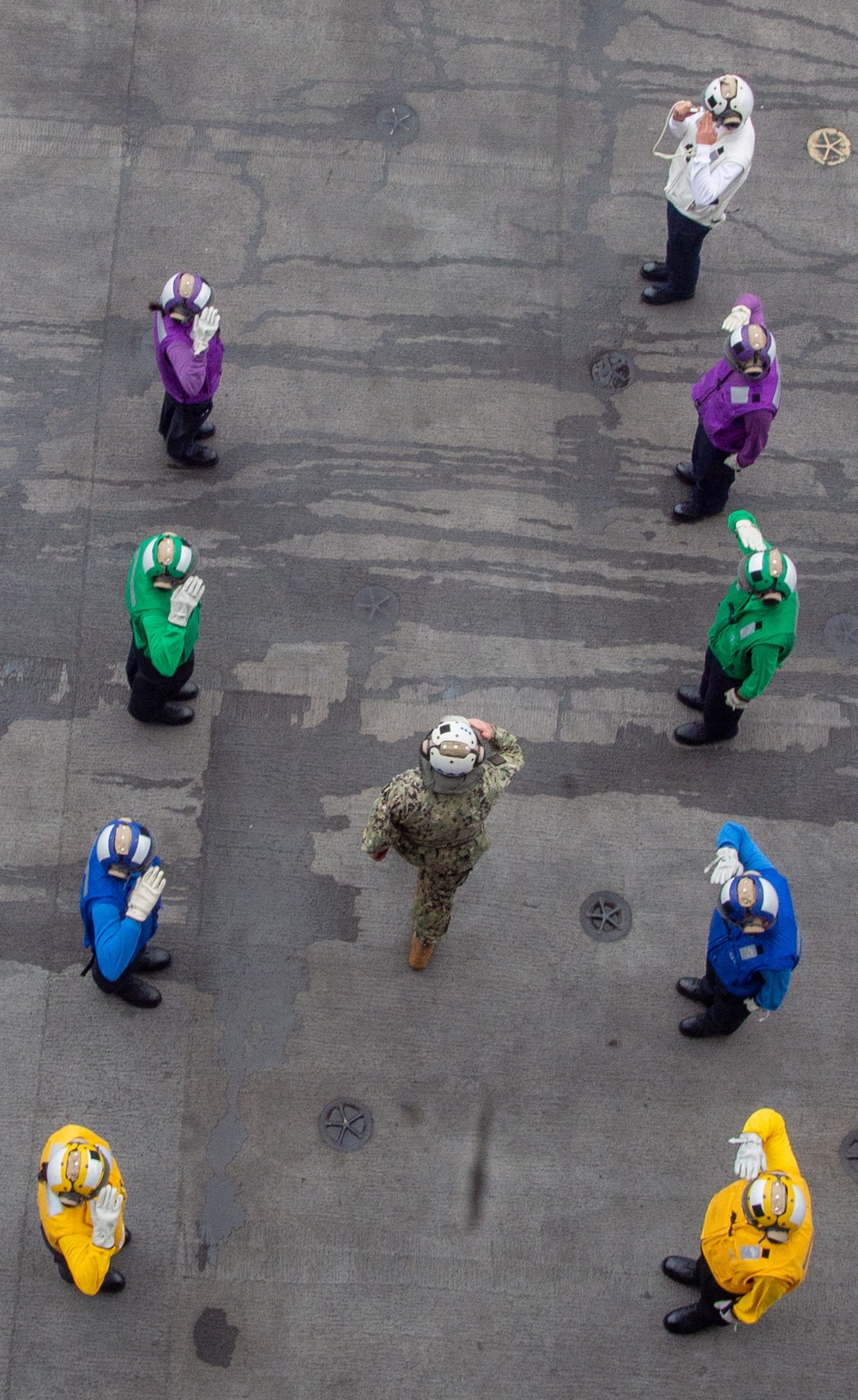 USS Ronald Reagan (CVN 76) hosts tri-lateral summit with U.S. 7th Fleet, JMSDF, and ROK-N