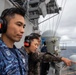 USS Ronald Reagan (CVN 76) hosts tri-lateral summit with U.S. 7th Fleet, JMSDF, and ROK-N