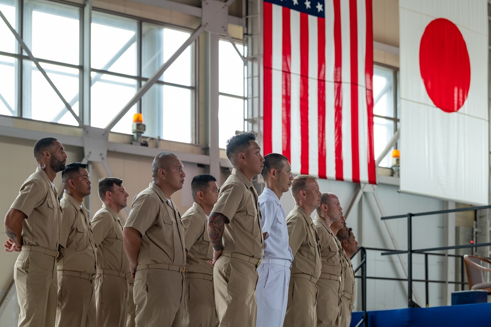 FY24 Chief Pinning Ceremony Onboard NAF Atsugi