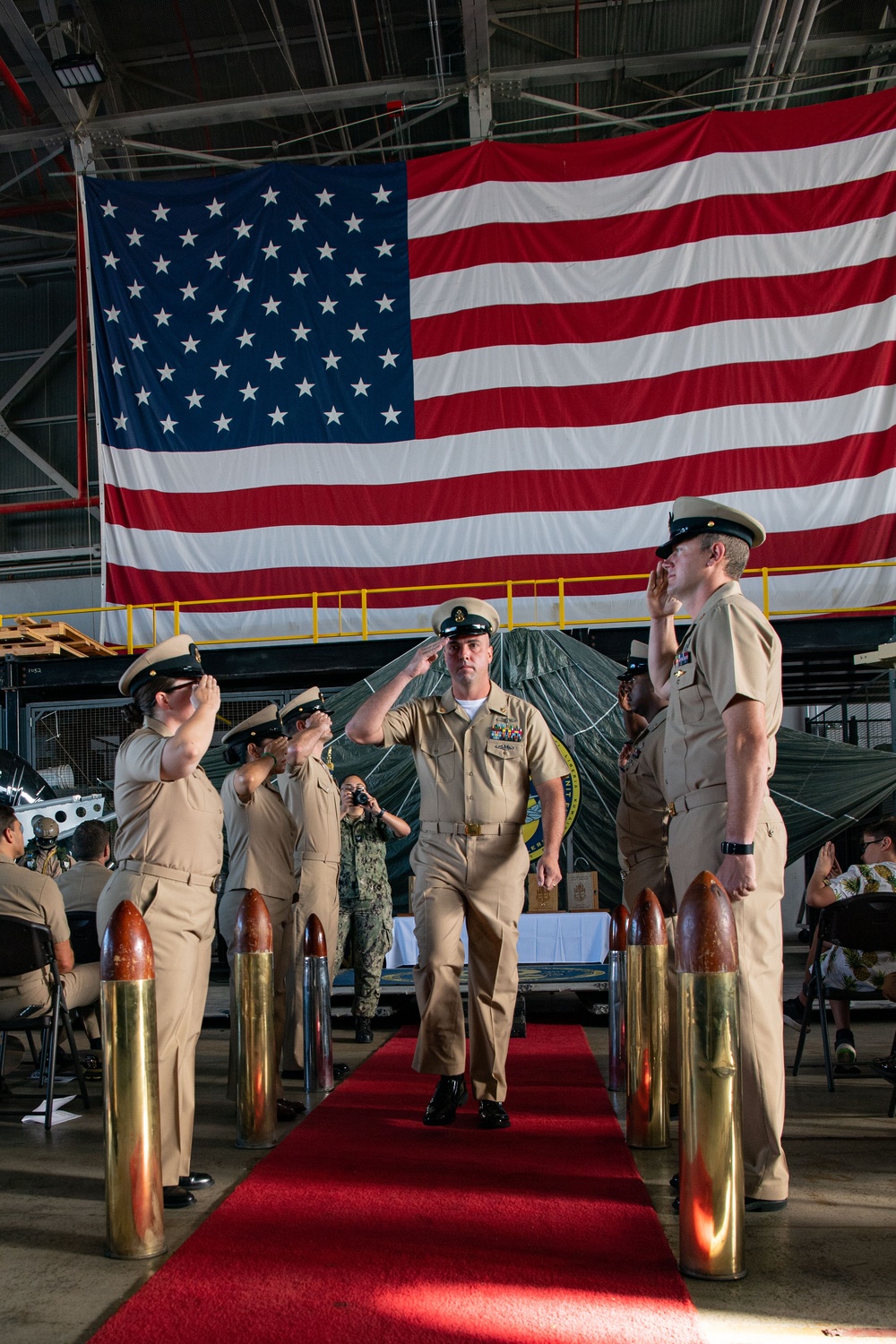 NAVSTA Rota EODMU 8 Chief Pinning Ceremony