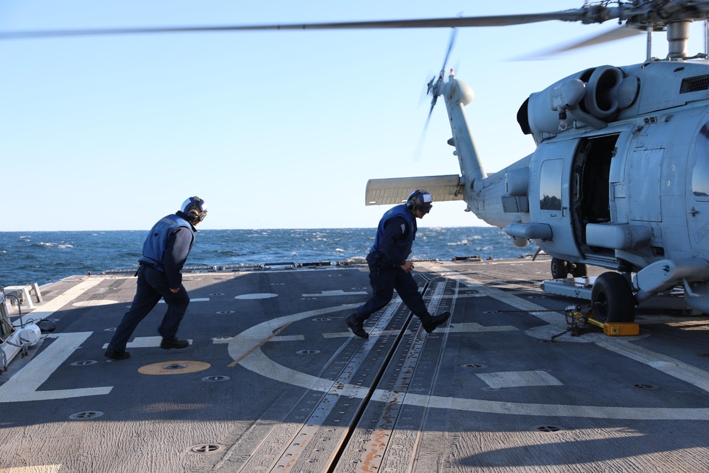 HSM 79 Flight Operations Onboard USS Paul Ignatius