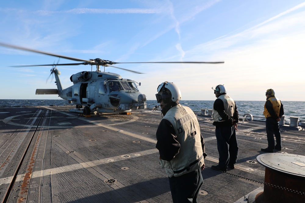 HSM 79 Flight Operations Onboard USS Paul Ignatius