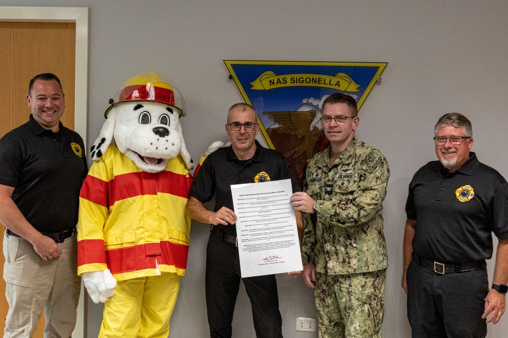 NAS Sigonella CO declares Fire Prevention Week