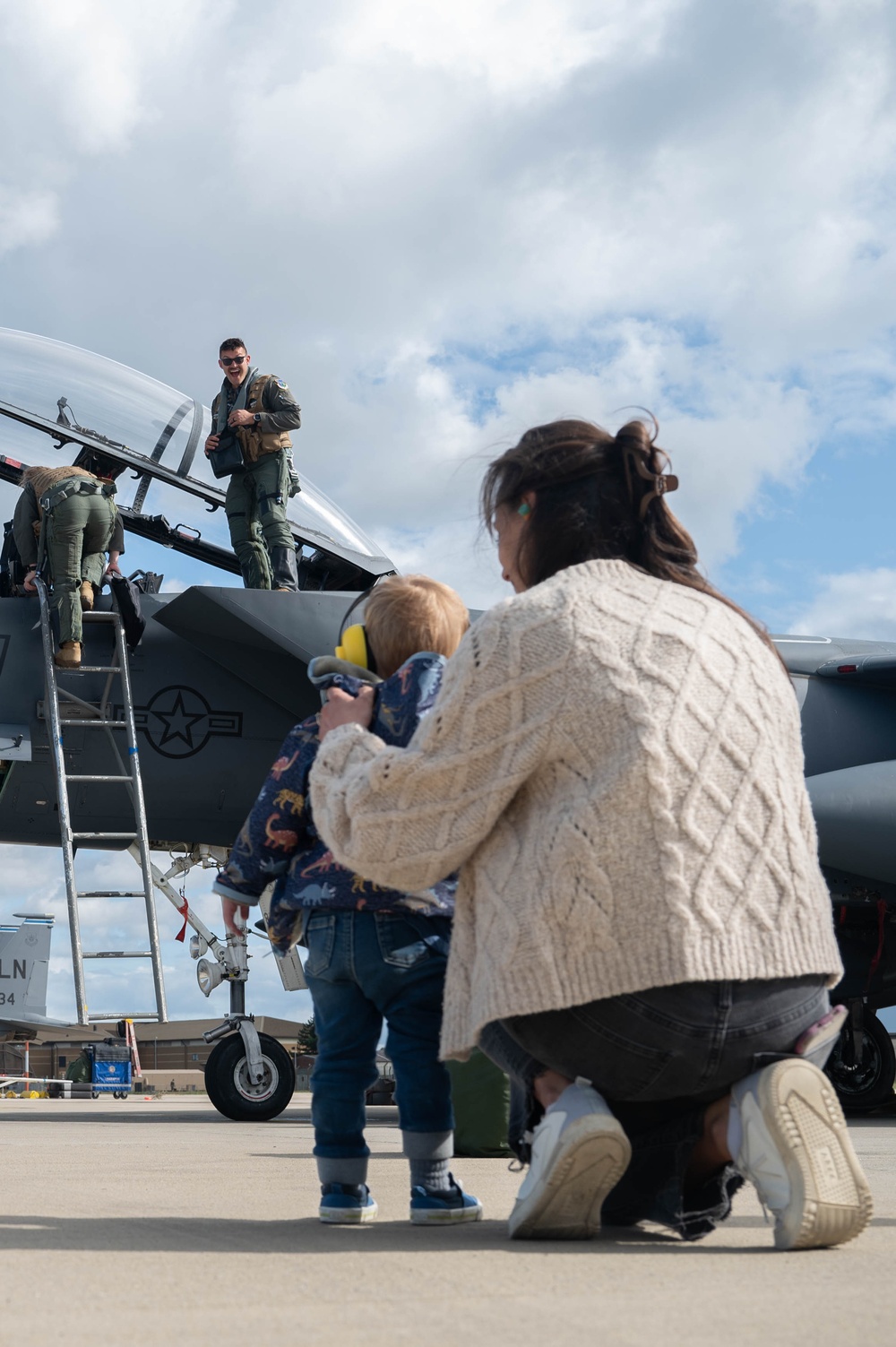 492nd Fighter Squadron return from NATO's Air Shielding mission in Poland