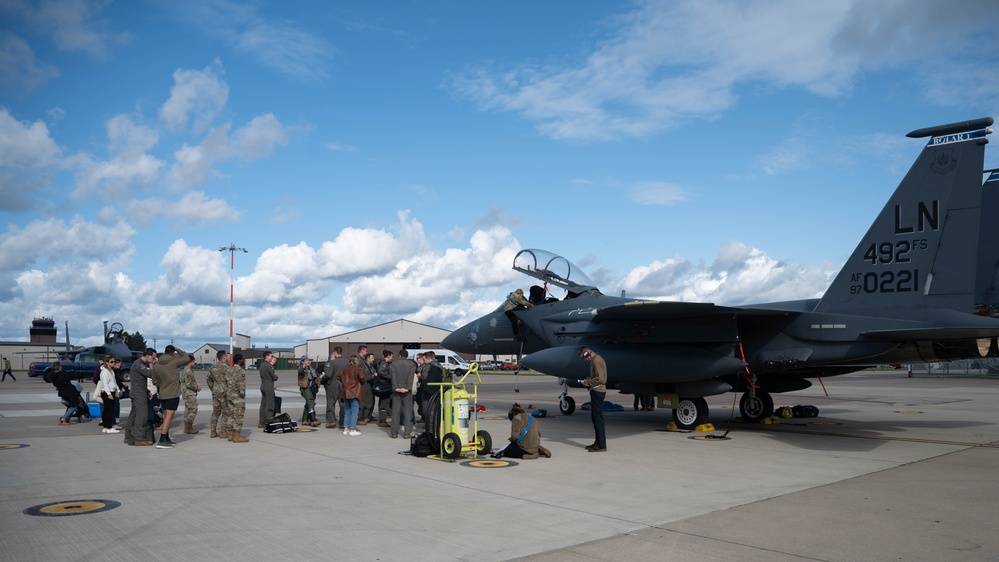 492nd Fighter Squadron return from NATO's Air Shielding mission in Poland