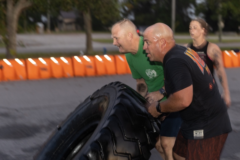 MCAS Beaufort Marines conduct memorial PT