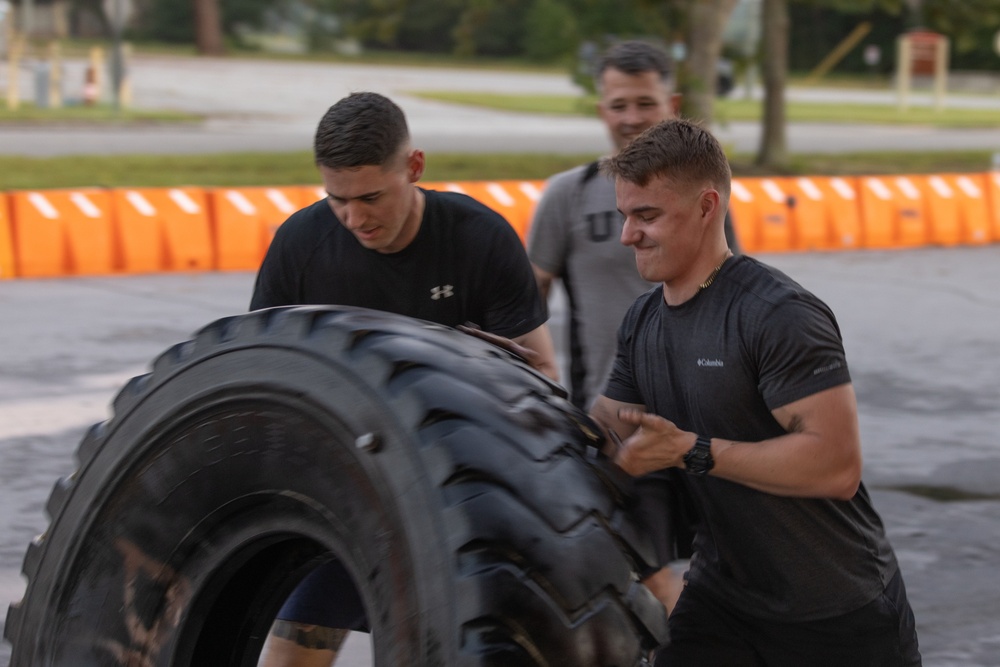 MCAS Beaufort Marines conduct memorial PT