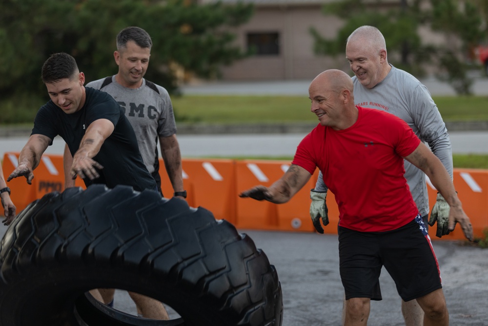 MCAS Beaufort Marines conduct memorial PT