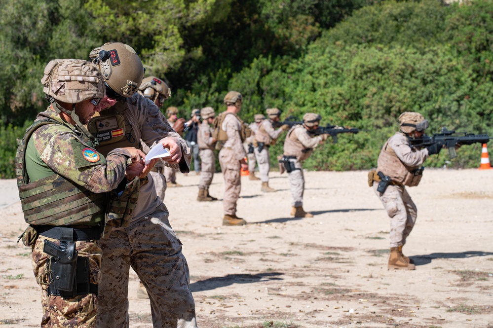 U.S., Spanish and Italian Marines Participate in Lisa Azul 2023