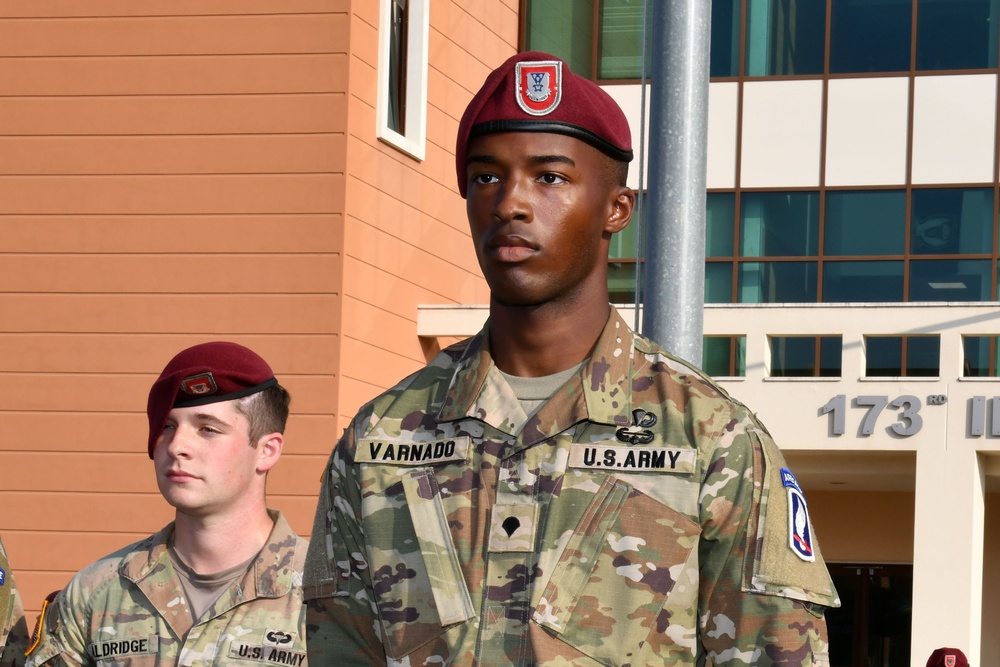 Award Ceremony, 2nd Battalion, 503rd Infantry Regiment, 173rd Airborne Brigade.