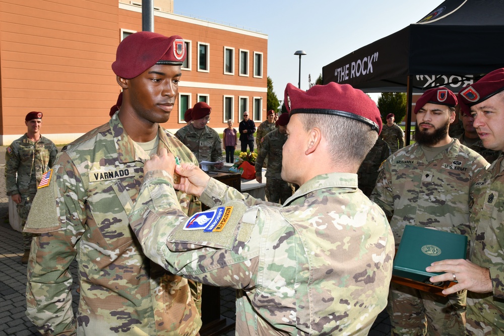 Award Ceremony, 2nd Battalion, 503rd Infantry Regiment, 173rd Airborne Brigade.