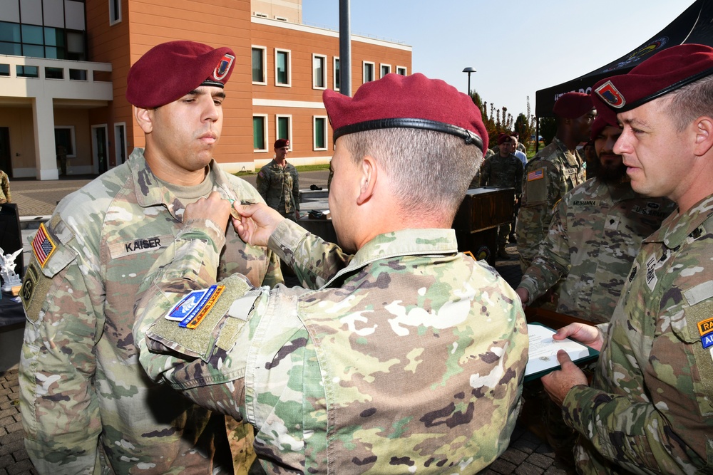 Award Ceremony, 2nd Battalion, 503rd Infantry Regiment, 173rd Airborne Brigade.