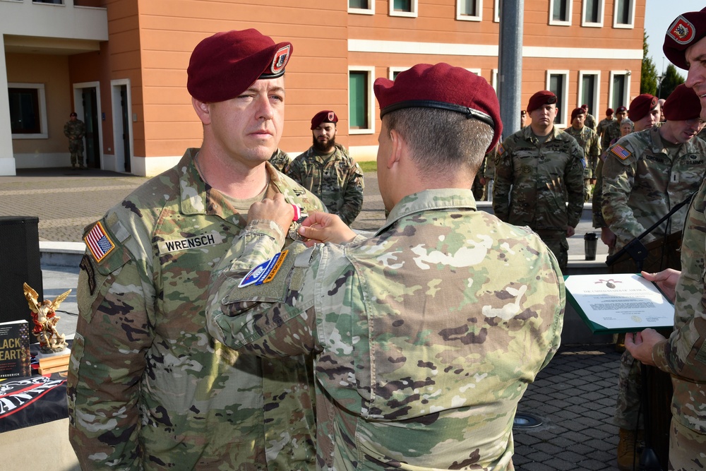 2nd Battalion, 503rd Parachute Infantry Regiment, 173rd Airborne Brigade Award Ceremony