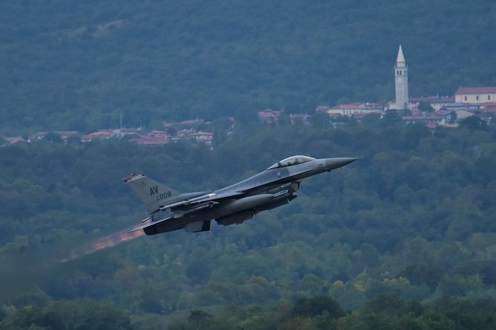 Buzzards perform exercise Purple Reign at Aviano Air Base