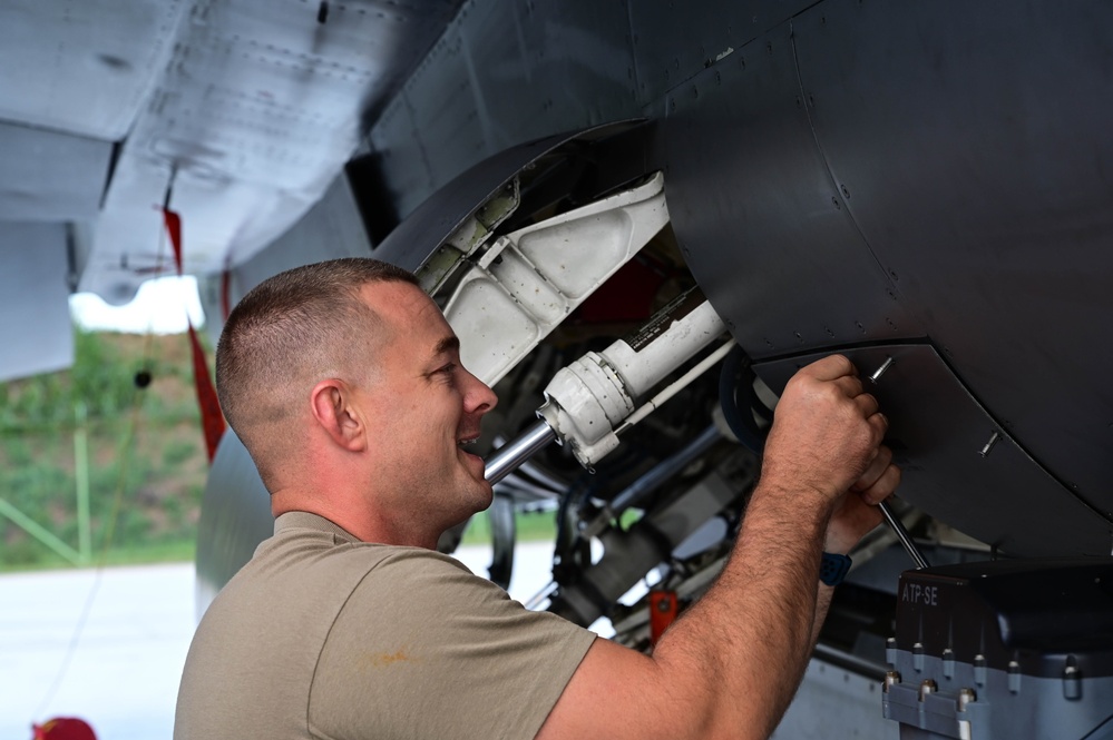 Buzzards perform exercise Purple Reign at Aviano Air Base