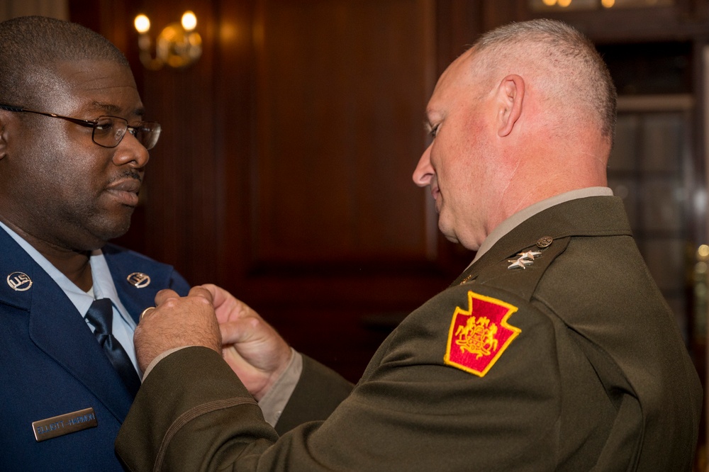 Pa. National Guard members awarded Octavius V. Catto Medal