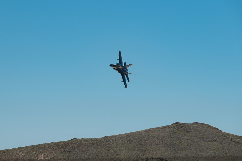 Navy F/A-18s support Nevada Test and Training Range