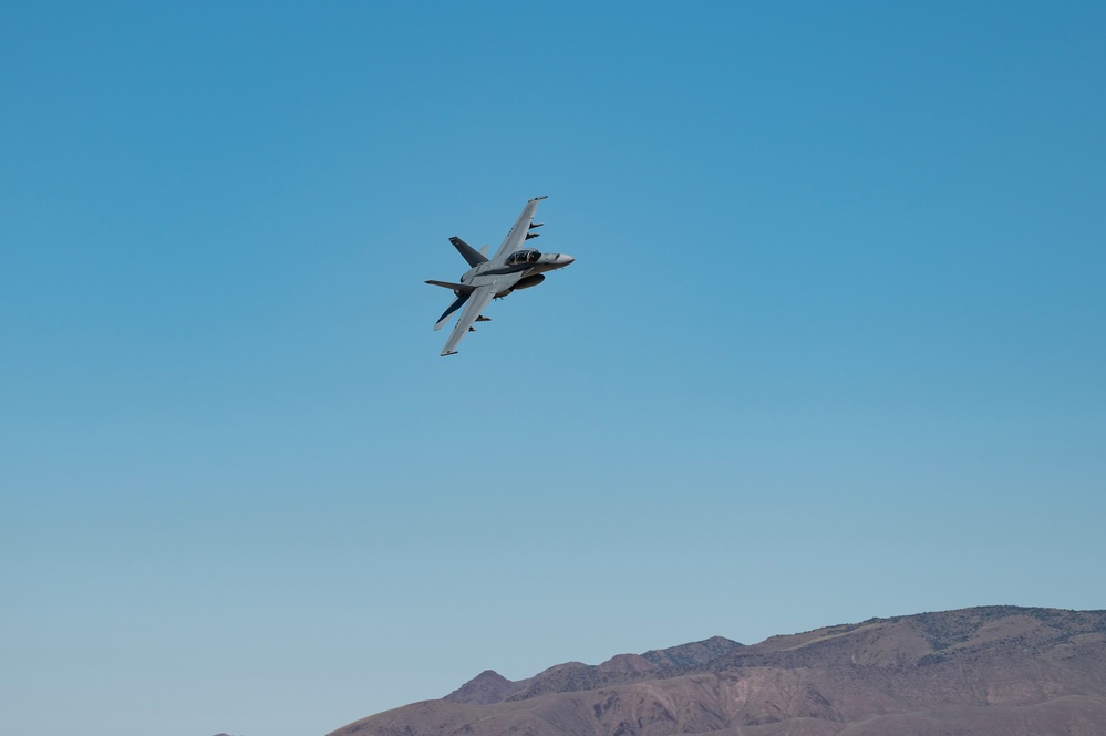 Navy F/A-18s support Nevada Test and Training Range