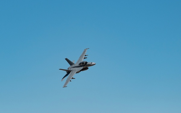 Navy F/A-18s support Nevada Test and Training Range