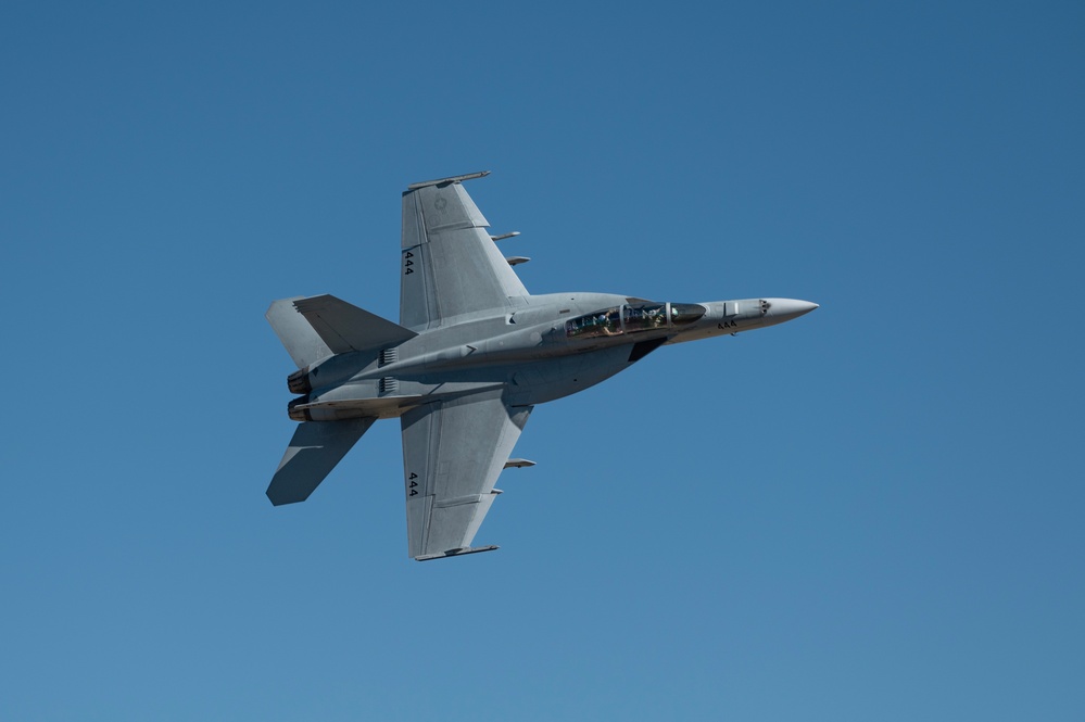 Navy F/A-18s support Nevada Test and Training Range