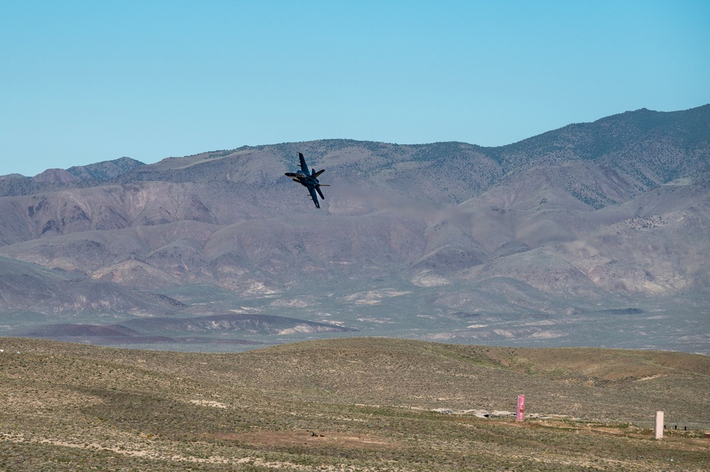 Navy F/A-18s support Nevada Test and Training Range