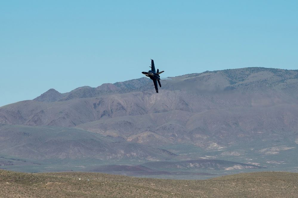 Navy F/A-18s support Nevada Test and Training Range