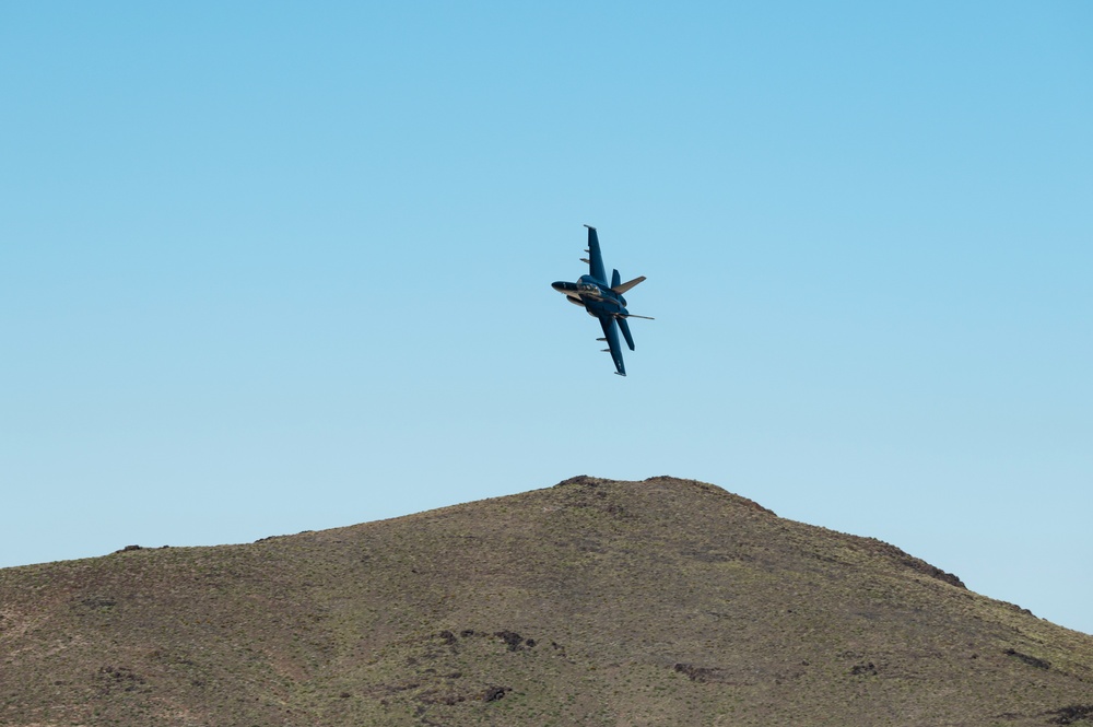 Navy F/A-18s support Nevada Test and Training Range