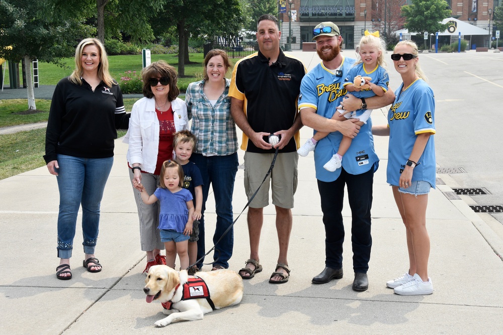 Faithful service: Wisconsin Army Guard veteran provided with service dog