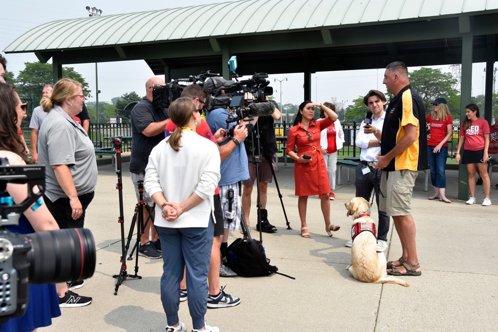 Faithful service: Wisconsin Army Guard veteran provided with service dog