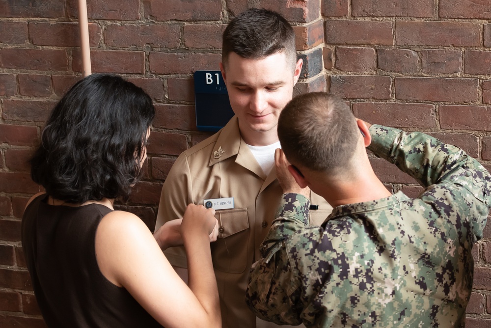 Kathryn Dobyns and Danny Mentzer E6 Pinning