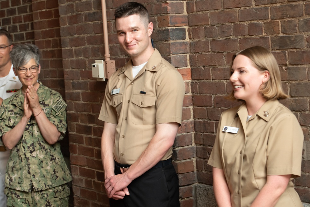 Kathryn Dobyns and Danny Mentzer E6 Pinning