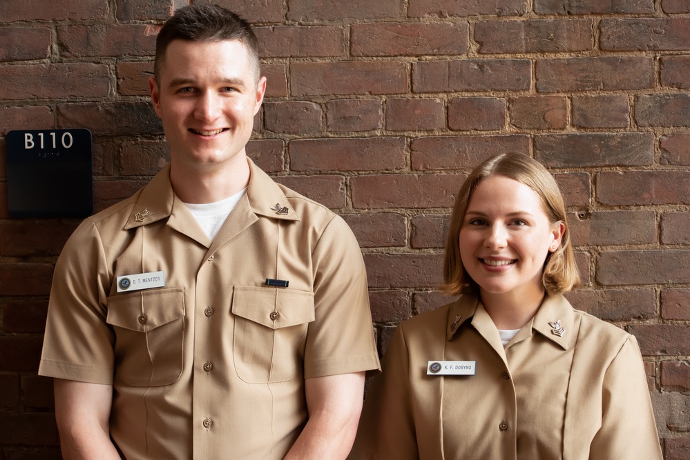 Kathryn Dobyns and Danny Mentzer E6 Pinning