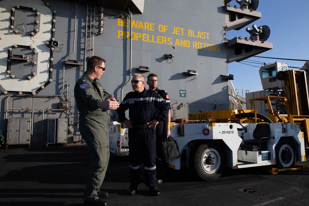 Lorraine Commanding Officer Visit