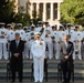 US Navy Ceremonial Band Performs at Wreath Laying Ceremony