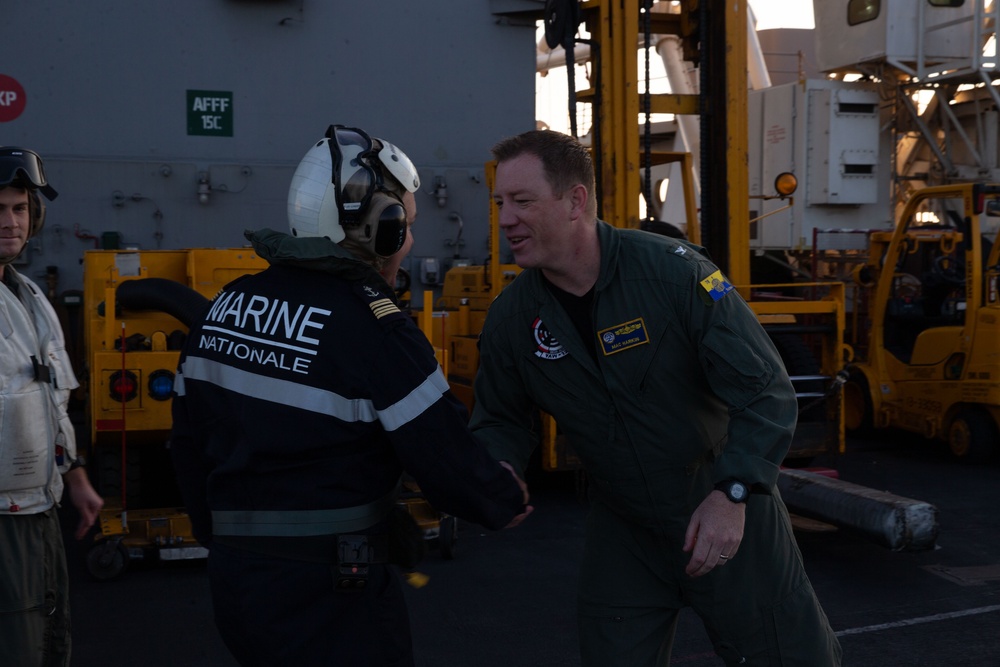 Lorraine Commanding Officer Visit