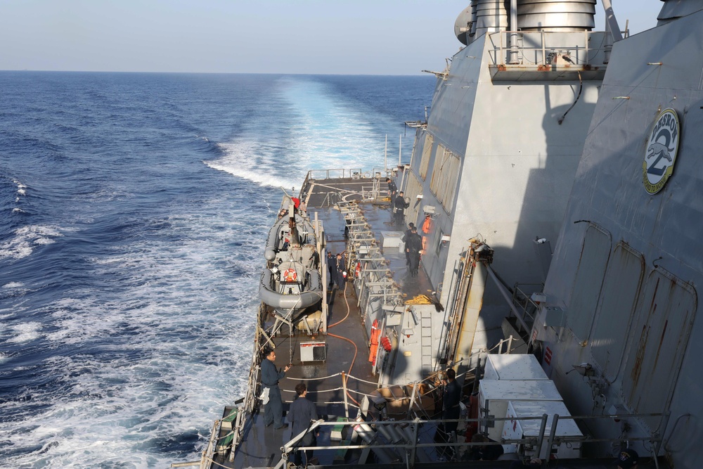 USS Ramage Conducts Routine Operations