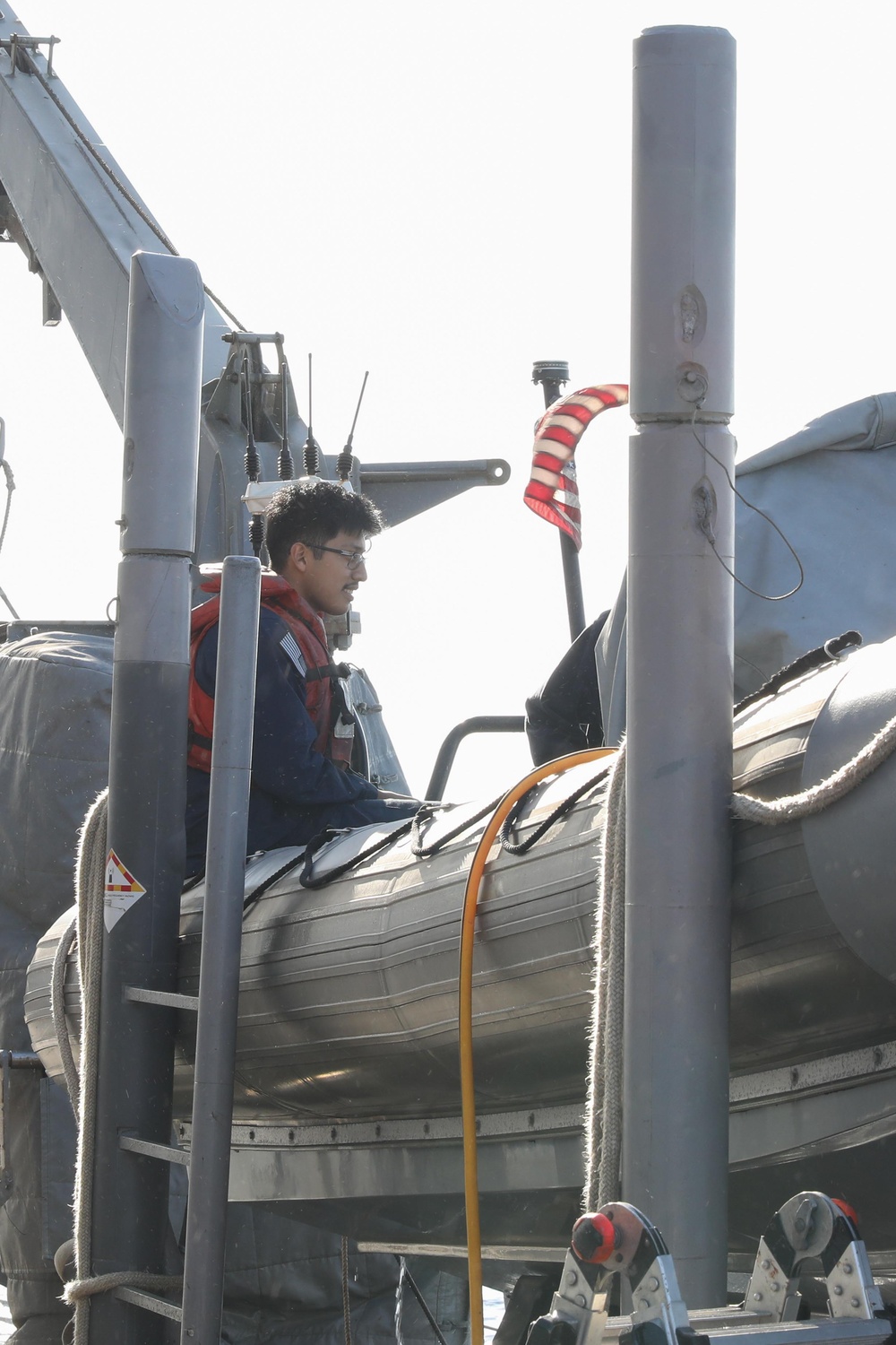 Ramage Sailor Performs Maintenance