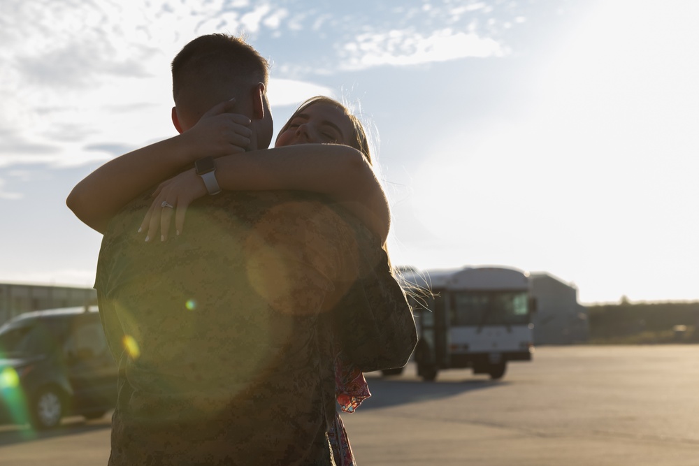 VMFA-115 returns from UDP