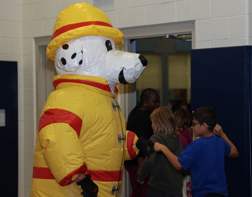 Crossroads Elementary School recognizes Fire Prevention Week