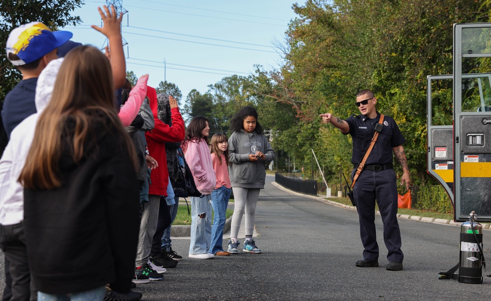 Crossroads Elementary School recognizes Fire Prevention Week