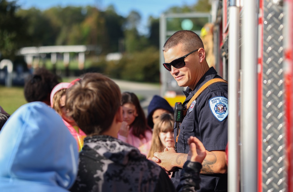 Crossroads Elementary School recognizes Fire Prevention Week