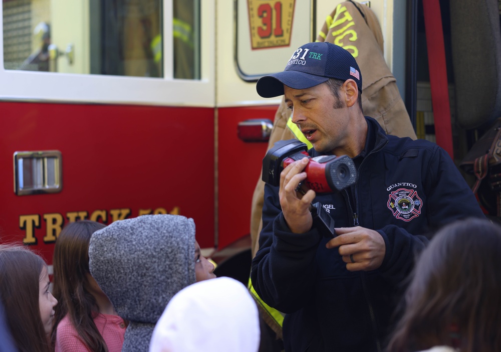 Crossroads Elementary School recognizes Fire Prevention Week