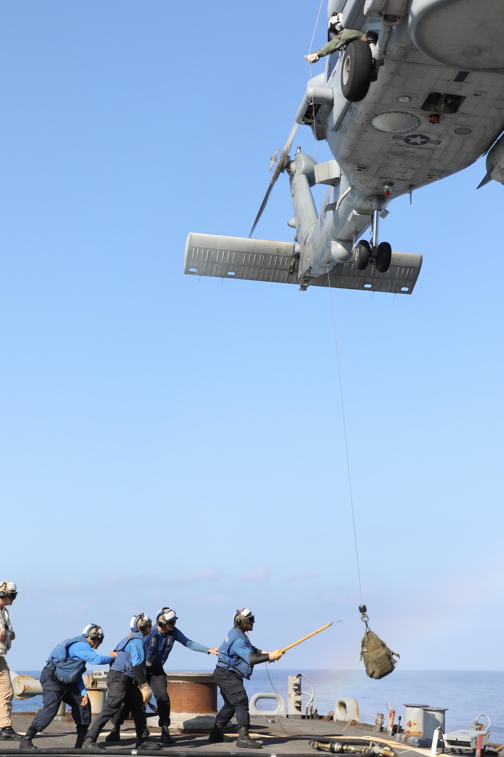 Flight Operations Onboard USS Ramage